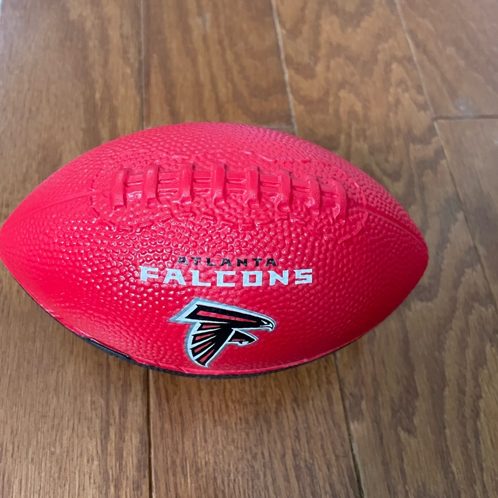 Autographed Atlanta Falcons Football 2008